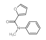 N-methyl-N-phenyl-furan-2-carboxamide结构式