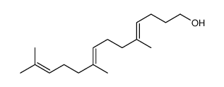 5,9,13-trimethyltetradeca-4,8,12-trien-1-ol Structure