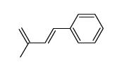 (E)-(3-methylbuta-1,3-dien-1-yl)benzene结构式