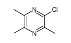 Pyrazine,chlorotrimethyl- (9CI) structure