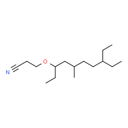 Propanenitrile, 3-(tridecyloxy)-, branched and linear Structure