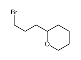 2-(3-bromopropyl)oxane Structure
