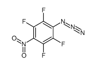 1-azido-2,3,5,6-tetrafluoro-4-nitrobenzene结构式