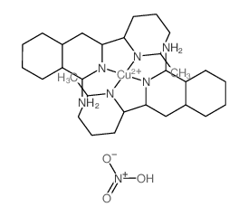 copper; dihydroxy-oxo-azanium; 3-(2-methyl-6H-pyridin-6-yl)isoquinolin-1-amine; 3-(2-methyl-6H-pyridin-6-yl)-3H-isoquinolin-1-amine结构式