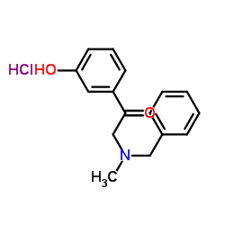 α-(N-苄基-N-甲基氨基)-间羟基苯乙酮盐酸盐图片