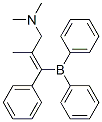 (E)-3-(Diphenylboryl)-N,N,2-trimethyl-3-phenyl-2-propen-1-amine结构式