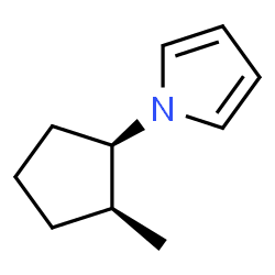 1H-Pyrrole,1-[(1R,2S)-2-methylcyclopentyl]-,rel-(9CI) Structure