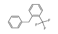 1-benzyl-2-(trifluoromethyl)benzene Structure