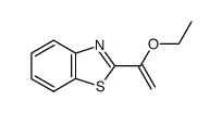 2-(1-ethoxyvinyl)-1,3-benzothiazole Structure