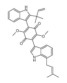 asterriquinone B1结构式