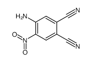 4-amino-5-nitrophthalodinitrile结构式
