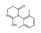 2,4(1H,3H)-Pyrimidinedione,3-(2,6-dimethylphenyl)dihydro-(9CI) Structure