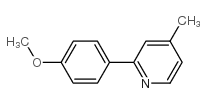 2-(4-METHOXY-PHENYL)-4-METHYL-PYRIDINE picture