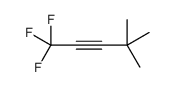 1,1,1-trifluoro-4,4-dimethylpent-2-yne结构式