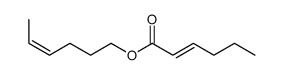 hex-4-enyl hex-2-enoate结构式