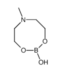 2-hydroxy-6-methyl-1,3,6,2-dioxazaborocane结构式