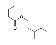 3-methylpentyl butanoate Structure