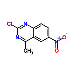 2-Chloro-4-methyl-6-nitroquinazoline Structure