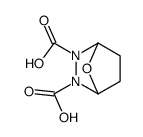 7-oxa-2,3-diazabicyclo[2.2.1]heptane-2,3-dicarboxylic acid结构式