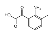 (2-amino-3-methyl-phenyl)-glyoxylic acid结构式