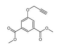 dimethyl 5-prop-2-ynoxybenzene-1,3-dicarboxylate结构式