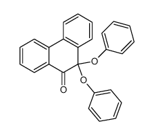 10,10-diphenoxy-10H-phenanthren-9-one Structure