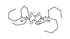 [(tri-n-butylphosphine)Ag]2(oxalate)结构式