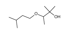 3-isopentyloxy-2-methyl-butan-2-ol结构式