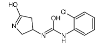 1-(2-chlorophenyl)-3-(5-oxopyrrolidin-3-yl)urea Structure