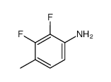 2,3-二氟-4-甲基苯胺结构式