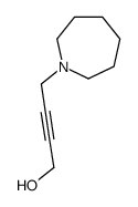 4-(azepan-1-yl)but-2-yn-1-ol结构式