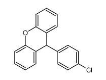 9-(4-chlorophenyl)-9H-xanthene结构式