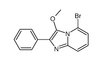 5-bromo-3-methoxy-2-phenylimidazo[1,2-a]pyridine Structure
