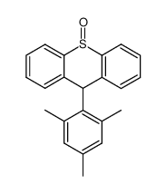 9-mesitylthioxanthene 10-oxide Structure