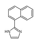 2-naphthalen-1-yl-1H-imidazole结构式