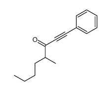 4-methyl-1-phenyloct-1-yn-3-one结构式