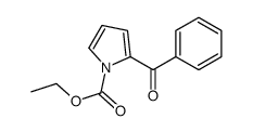 ethyl 2-benzoylpyrrole-1-carboxylate结构式