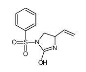 1-(benzenesulfonyl)-4-ethenylimidazolidin-2-one Structure