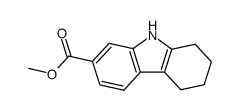 5,6,7,8-tetrahydro-carbazole-2-carboxylic acid methyl ester结构式