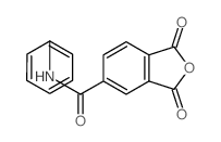 5-Isobenzofurancarboxamide,1,3-dihydro-1,3-dioxo-N-phenyl-结构式