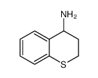 3,4-二氢-2H-硫代色烯-4-胺结构式