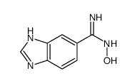 N'-hydroxy-3H-benzimidazole-5-carboximidamide结构式