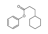 phenyl cyclohexanepropionate结构式