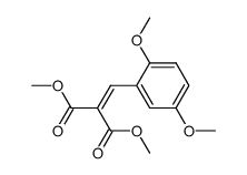 dimethyl-(2,5-dimethoxybenzylidene)malonate结构式