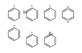 triphenyl-(4-triphenylstannylphenyl)stannane Structure