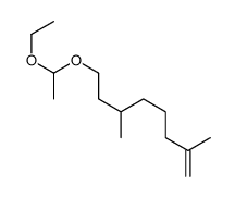 8-(1-ethoxyethoxy)-2,6-dimethyloct-1-ene Structure