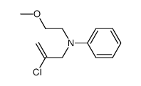 N-(2-chloro-allyl)-N-(2-methoxy-ethyl)-aniline Structure
