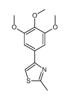 4-(3,4,5-trimethoxyphenyl)-2-methylthiazole Structure