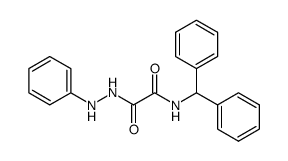 Oxalsaeure-benzhydrylamid-phenylhydrazid结构式
