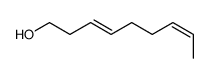 3,7-Nonadien-1-ol结构式